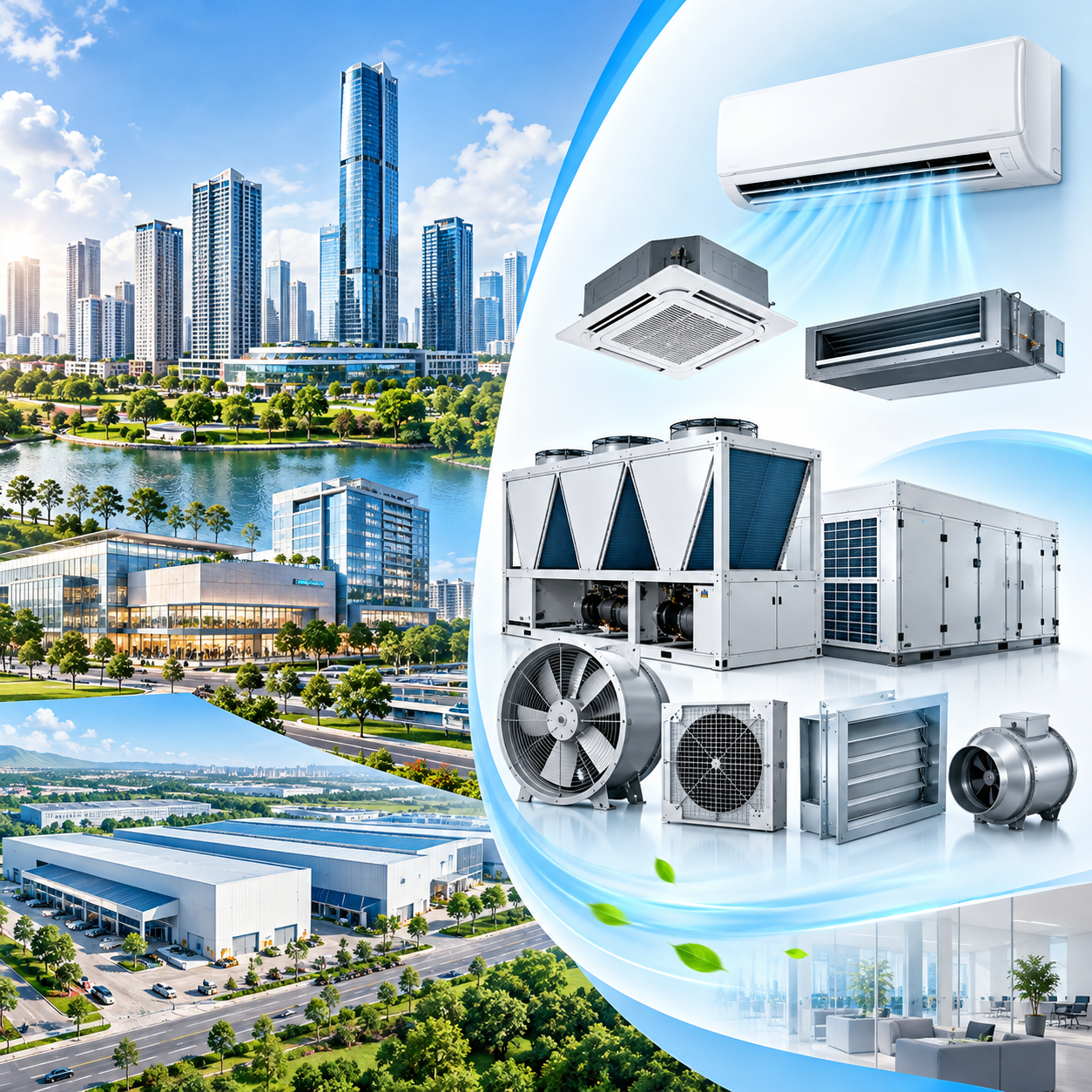 THIẾT BỊ ĐIỀU HÒA KHÔNG KHÍ DÂN DỤNG & CÔNG NGHIỆP